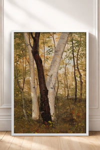 HOMEPACK Ahşap Çerçeveli Tablo Çerçeveli Poster Sanatsal Modern Duvar Dekoru BEK-8317