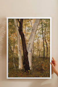 HOMEPACK Ahşap Çerçeveli Tablo Çerçeveli Poster Sanatsal Modern Duvar Dekoru BEK-8317
