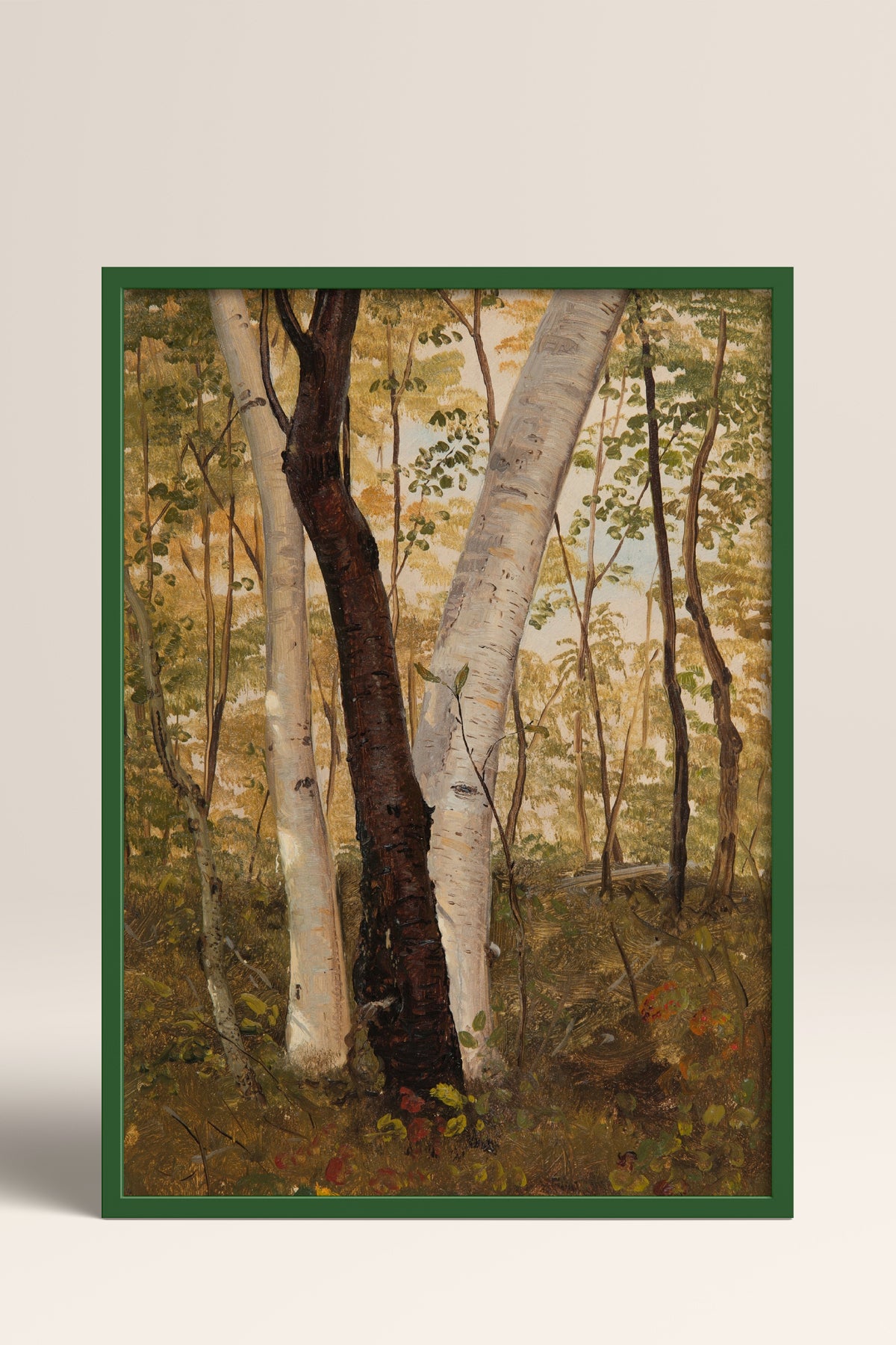 HOMEPACK Ahşap Çerçeveli Tablo Çerçeveli Poster Sanatsal Modern Duvar Dekoru BEK-8317