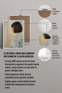 HOMEPACK Ahşap Çerçeveli Tablo Çerçeveli Poster Sanatsal Modern Duvar Dekoru BEK-8318