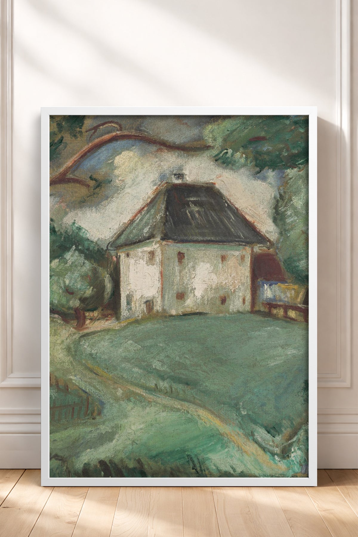 HOMEPACK Ahşap Çerçeveli Tablo Çerçeveli Poster Sanatsal Modern Duvar Dekoru BEK-8319