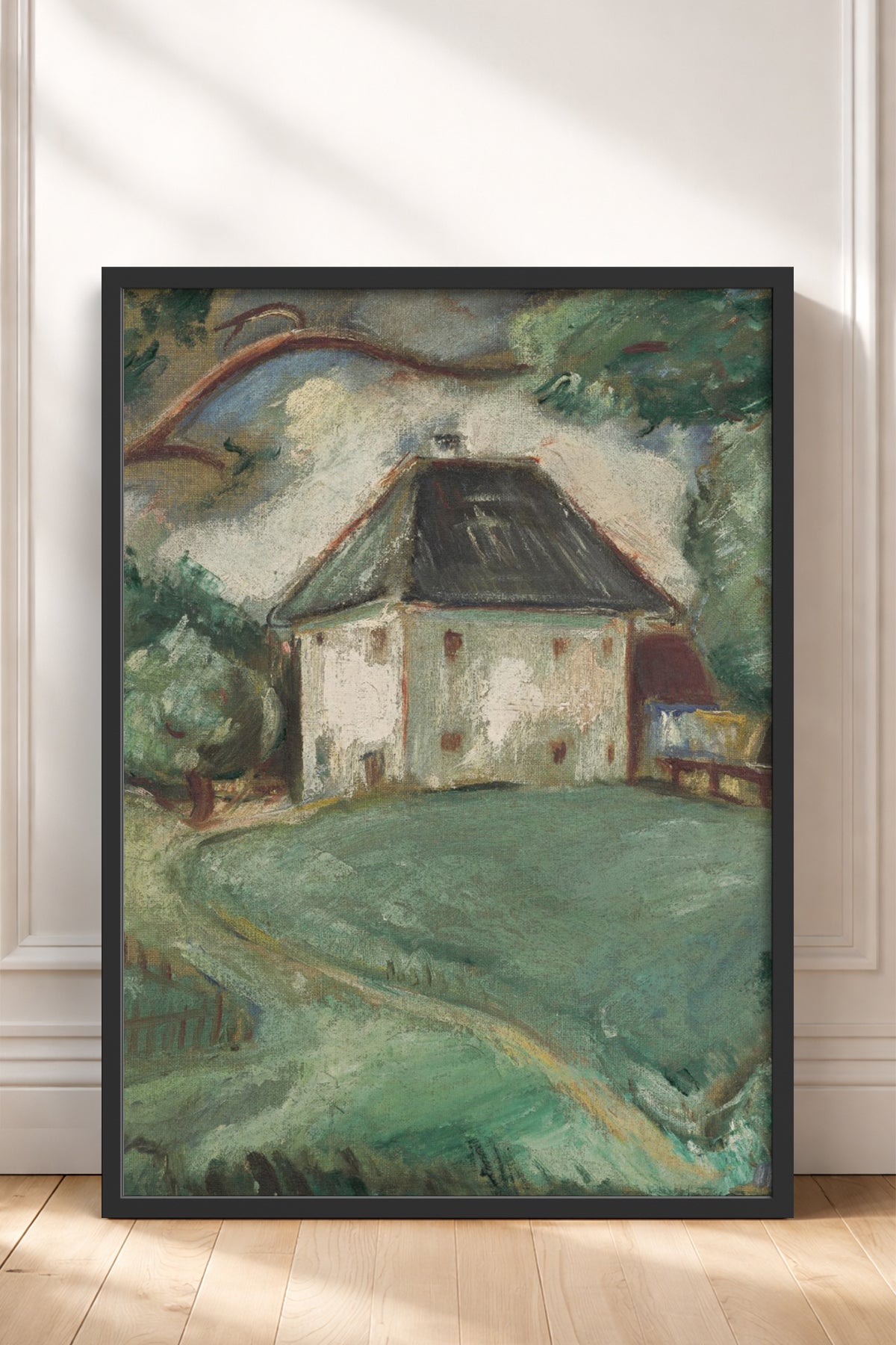 HOMEPACK Ahşap Çerçeveli Tablo Çerçeveli Poster Sanatsal Modern Duvar Dekoru BEK-8319