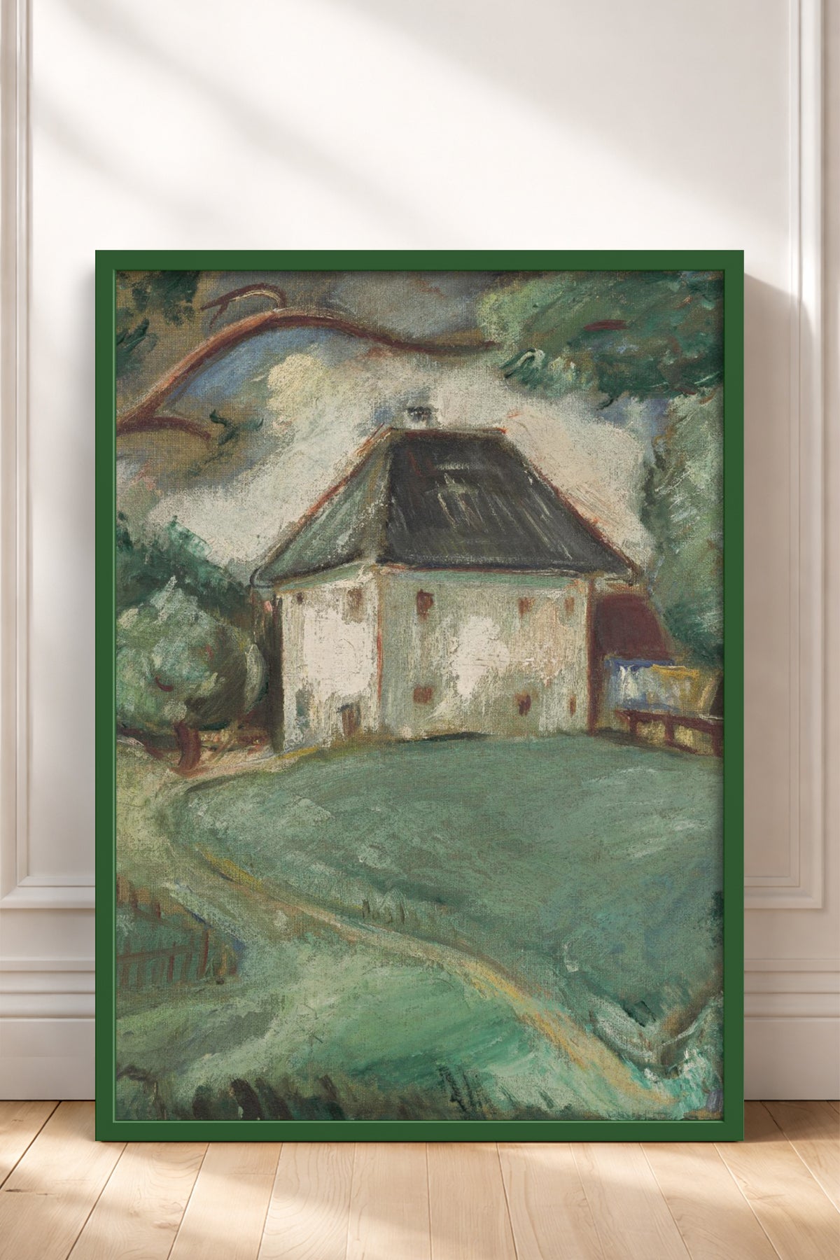 HOMEPACK Ahşap Çerçeveli Tablo Çerçeveli Poster Sanatsal Modern Duvar Dekoru BEK-8319