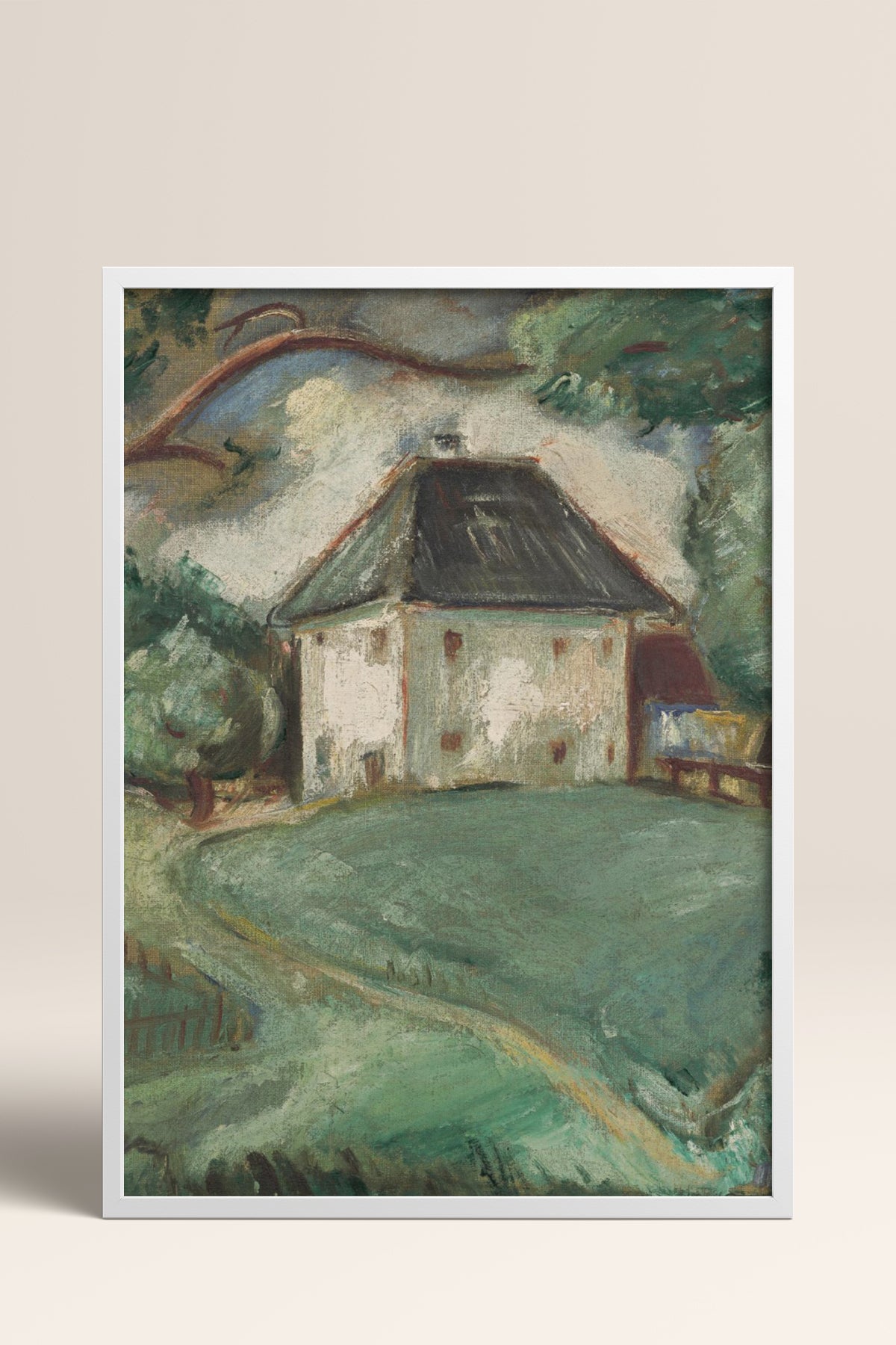 HOMEPACK Ahşap Çerçeveli Tablo Çerçeveli Poster Sanatsal Modern Duvar Dekoru BEK-8319