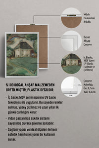 HOMEPACK Ahşap Çerçeveli Tablo Çerçeveli Poster Sanatsal Modern Duvar Dekoru BEK-8319