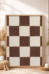 HOMEPACK Ahşap Çerçeveli Tablo Çerçeveli Poster Sanatsal Modern Duvar Dekoru BEK-8320