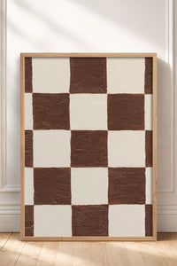 HOMEPACK Ahşap Çerçeveli Tablo Çerçeveli Poster Sanatsal Modern Duvar Dekoru BEK-8320