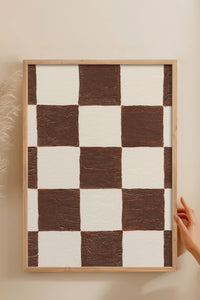 HOMEPACK Ahşap Çerçeveli Tablo Çerçeveli Poster Sanatsal Modern Duvar Dekoru BEK-8320