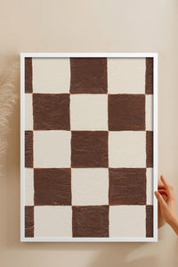 HOMEPACK Ahşap Çerçeveli Tablo Çerçeveli Poster Sanatsal Modern Duvar Dekoru BEK-8320