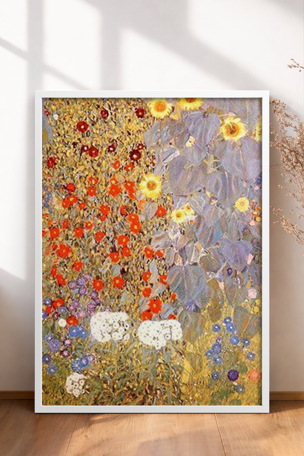 HOMEPACK Ahşap Çerçeveli Tablo Çerçeveli Poster Sanatsal Modern Duvar Dekoru BEK-8321
