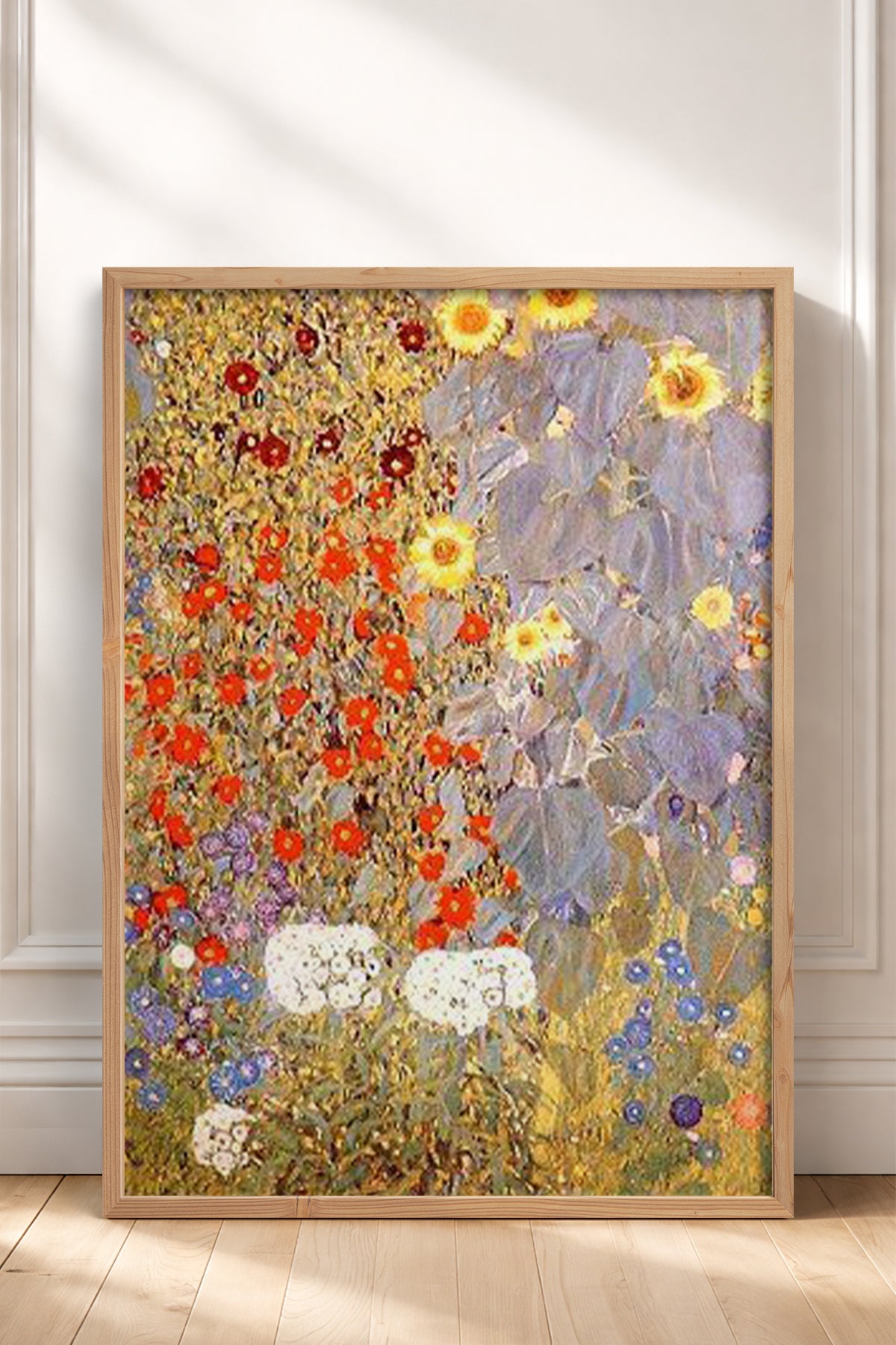 HOMEPACK Ahşap Çerçeveli Tablo Çerçeveli Poster Sanatsal Modern Duvar Dekoru BEK-8321