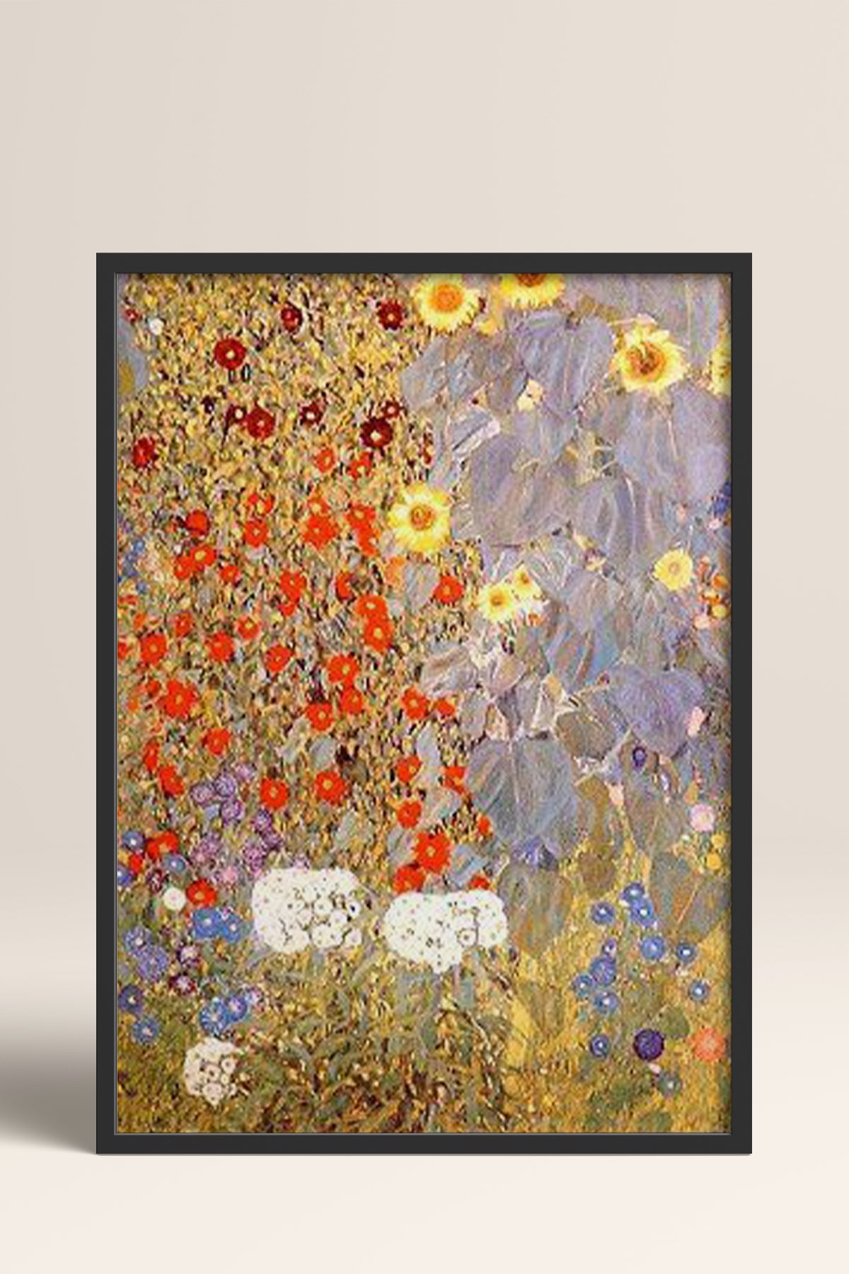 HOMEPACK Ahşap Çerçeveli Tablo Çerçeveli Poster Sanatsal Modern Duvar Dekoru BEK-8321