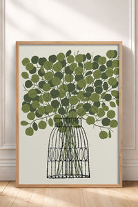 HOMEPACK Ahşap Çerçeveli Tablo Çerçeveli Poster Sanatsal Modern Duvar Dekoru BEK-8322