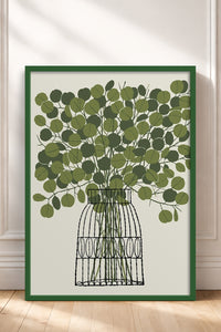 HOMEPACK Ahşap Çerçeveli Tablo Çerçeveli Poster Sanatsal Modern Duvar Dekoru BEK-8322