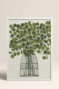 HOMEPACK Ahşap Çerçeveli Tablo Çerçeveli Poster Sanatsal Modern Duvar Dekoru BEK-8322