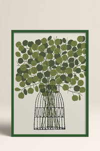 HOMEPACK Ahşap Çerçeveli Tablo Çerçeveli Poster Sanatsal Modern Duvar Dekoru BEK-8322