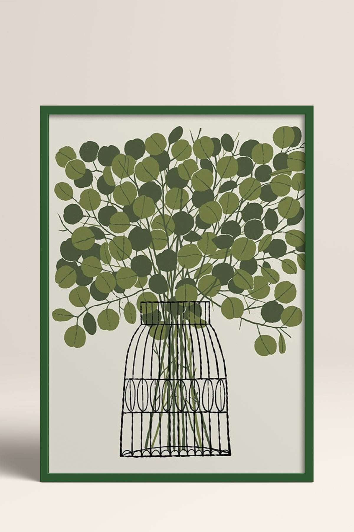 HOMEPACK Ahşap Çerçeveli Tablo Çerçeveli Poster Sanatsal Modern Duvar Dekoru BEK-8322