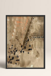 HOMEPACK Ahşap Çerçeveli Tablo Çerçeveli Poster Sanatsal Modern Duvar Dekoru BEK-8323