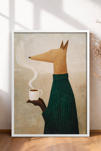 HOMEPACK Ahşap Çerçeveli Tablo Çerçeveli Poster Sanatsal Modern Duvar Dekoru BEK-8325