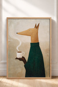 HOMEPACK Ahşap Çerçeveli Tablo Çerçeveli Poster Sanatsal Modern Duvar Dekoru BEK-8325