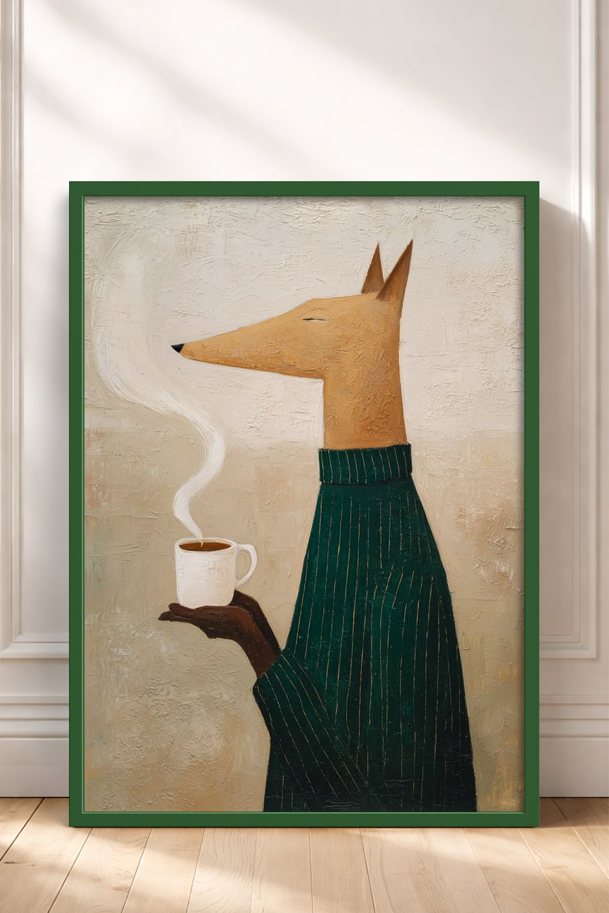 HOMEPACK Ahşap Çerçeveli Tablo Çerçeveli Poster Sanatsal Modern Duvar Dekoru BEK-8325