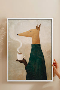 HOMEPACK Ahşap Çerçeveli Tablo Çerçeveli Poster Sanatsal Modern Duvar Dekoru BEK-8325