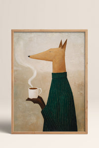 HOMEPACK Ahşap Çerçeveli Tablo Çerçeveli Poster Sanatsal Modern Duvar Dekoru BEK-8325