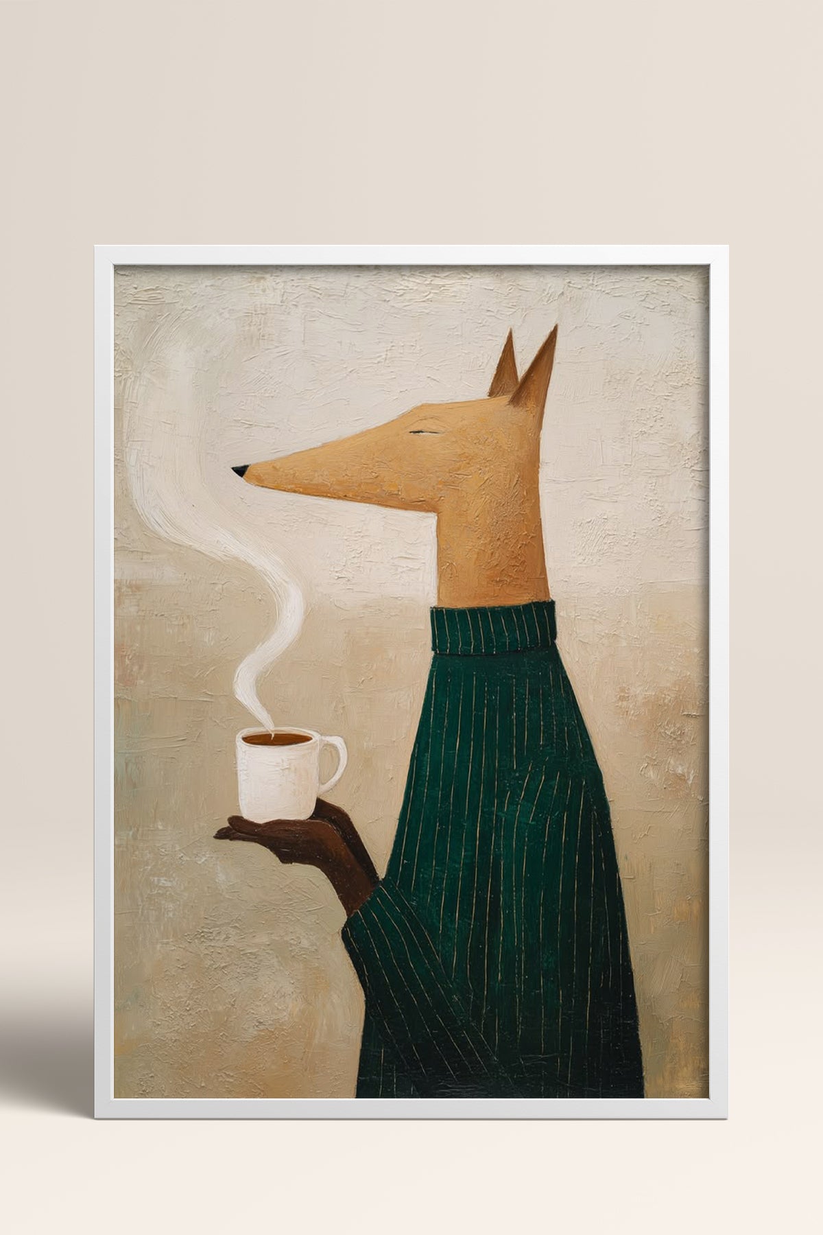 HOMEPACK Ahşap Çerçeveli Tablo Çerçeveli Poster Sanatsal Modern Duvar Dekoru BEK-8325