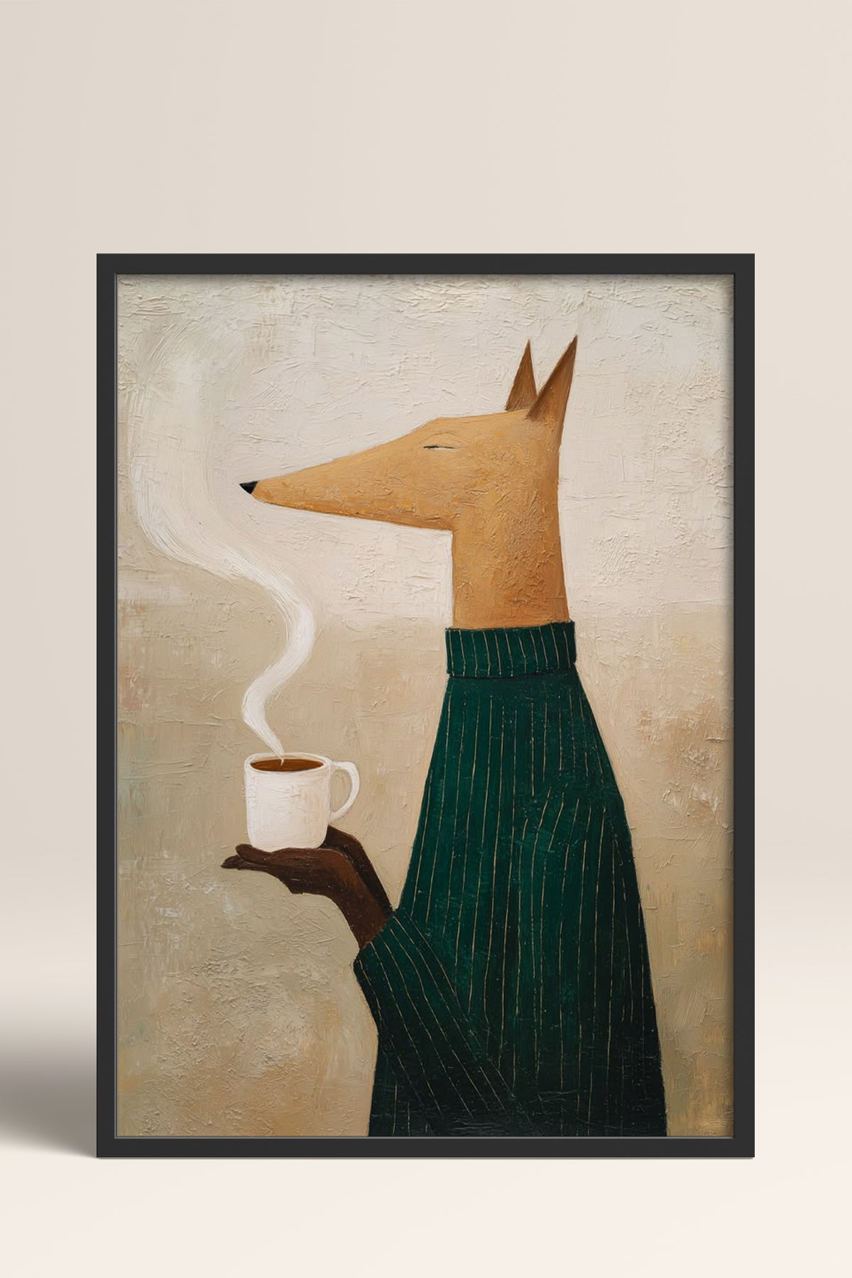 HOMEPACK Ahşap Çerçeveli Tablo Çerçeveli Poster Sanatsal Modern Duvar Dekoru BEK-8325