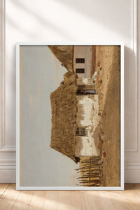 HOMEPACK Ahşap Çerçeveli Tablo Çerçeveli Poster Sanatsal Modern Duvar Dekoru BEK-8326