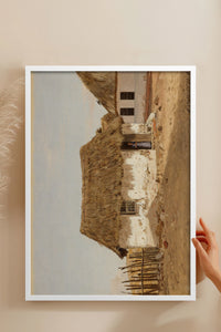 HOMEPACK Ahşap Çerçeveli Tablo Çerçeveli Poster Sanatsal Modern Duvar Dekoru BEK-8326