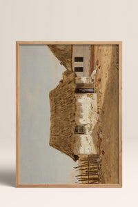 HOMEPACK Ahşap Çerçeveli Tablo Çerçeveli Poster Sanatsal Modern Duvar Dekoru BEK-8326