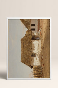 HOMEPACK Ahşap Çerçeveli Tablo Çerçeveli Poster Sanatsal Modern Duvar Dekoru BEK-8326