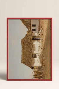 HOMEPACK Ahşap Çerçeveli Tablo Çerçeveli Poster Sanatsal Modern Duvar Dekoru BEK-8326