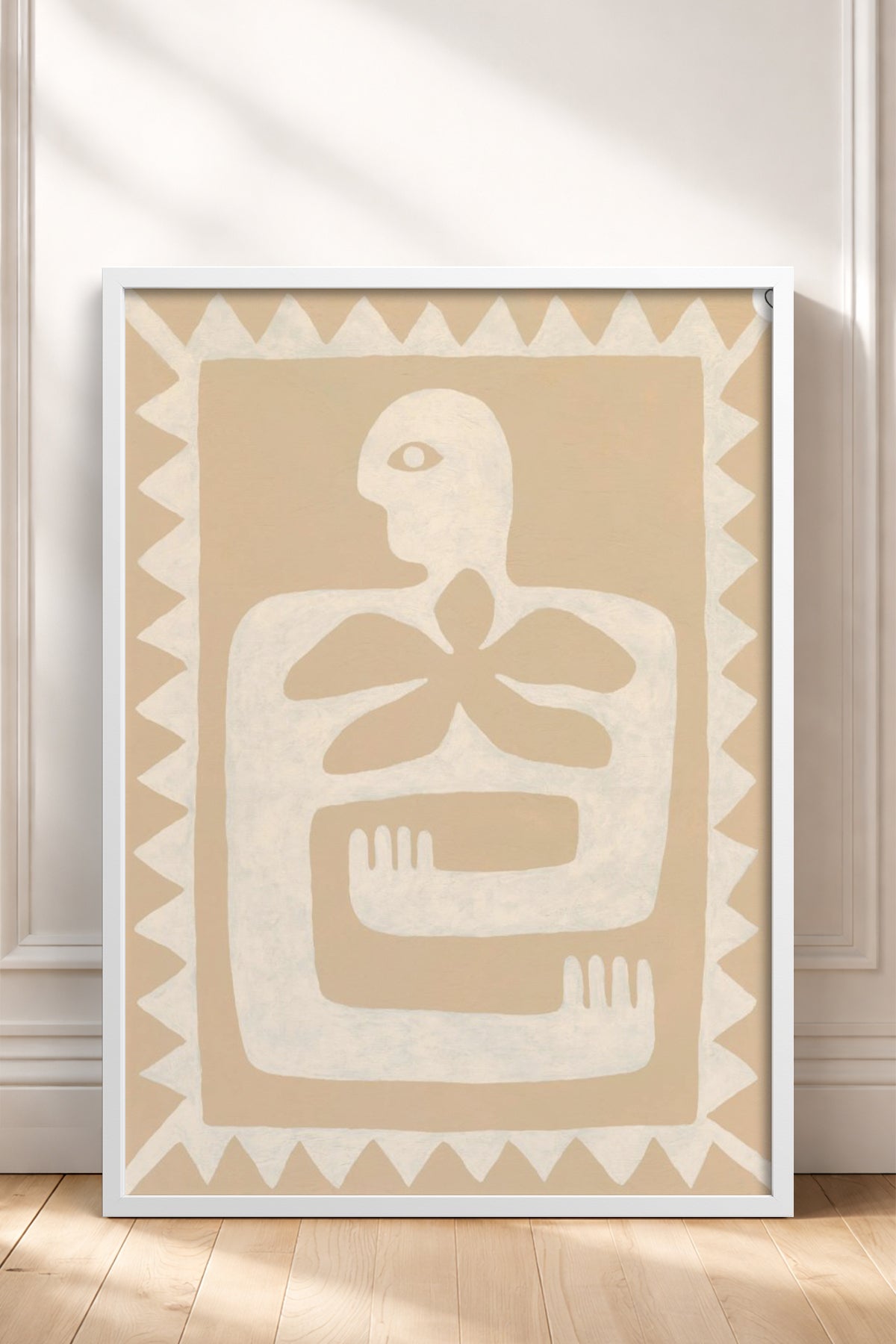 HOMEPACK Ahşap Çerçeveli Tablo Çerçeveli Poster Sanatsal Modern Duvar Dekoru BEK-8327