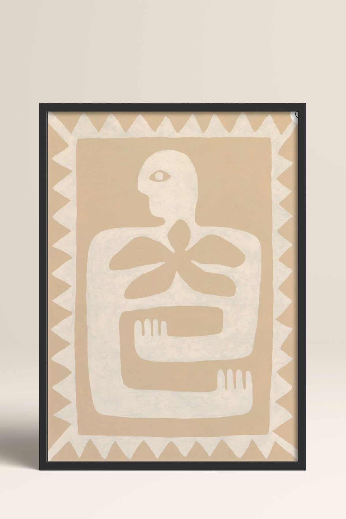 HOMEPACK Ahşap Çerçeveli Tablo Çerçeveli Poster Sanatsal Modern Duvar Dekoru BEK-8327