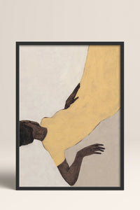 HOMEPACK Ahşap Çerçeveli Tablo Çerçeveli Poster Sanatsal Modern Duvar Dekoru BEK-8328
