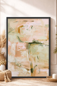 HOMEPACK Ahşap Çerçeveli Tablo Çerçeveli Poster Sanatsal Modern Duvar Dekoru BEK-8329