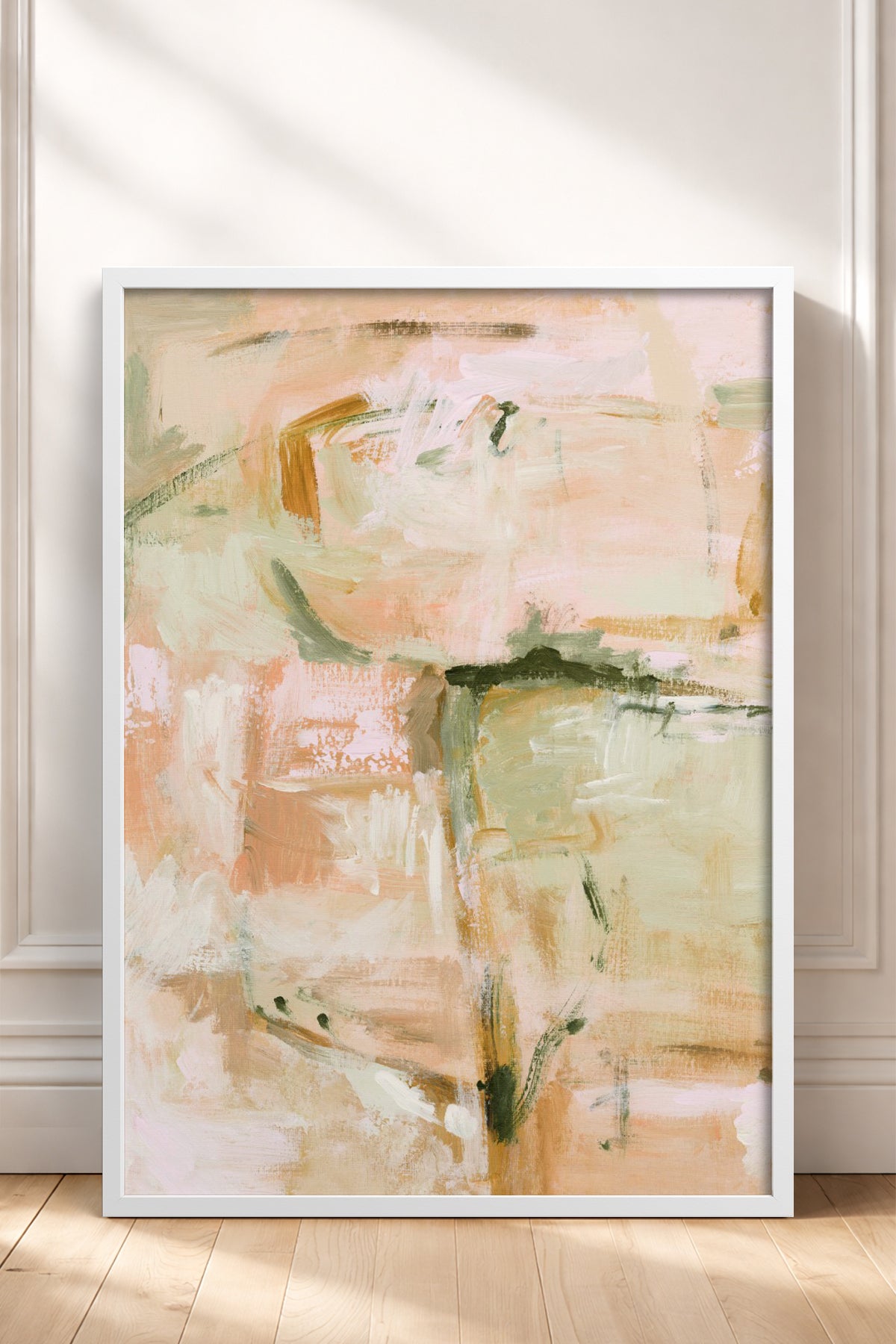 HOMEPACK Ahşap Çerçeveli Tablo Çerçeveli Poster Sanatsal Modern Duvar Dekoru BEK-8329