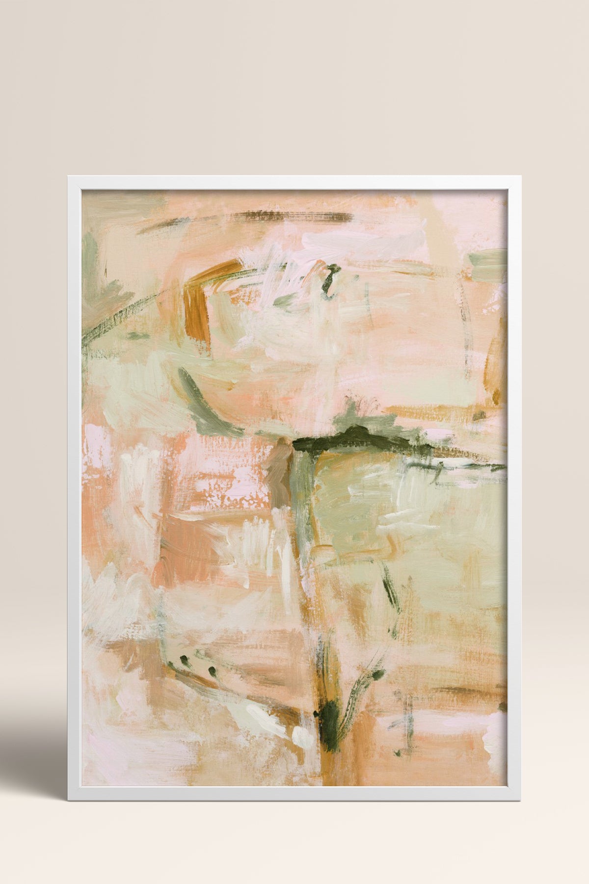 HOMEPACK Ahşap Çerçeveli Tablo Çerçeveli Poster Sanatsal Modern Duvar Dekoru BEK-8329