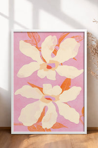HOMEPACK Ahşap Çerçeveli Tablo Çerçeveli Poster Sanatsal Modern Duvar Dekoru BEK-8333