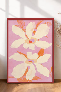 HOMEPACK Ahşap Çerçeveli Tablo Çerçeveli Poster Sanatsal Modern Duvar Dekoru BEK-8333