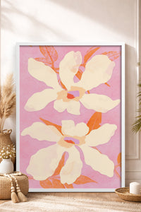 HOMEPACK Ahşap Çerçeveli Tablo Çerçeveli Poster Sanatsal Modern Duvar Dekoru BEK-8333