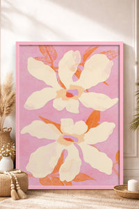 HOMEPACK Ahşap Çerçeveli Tablo Çerçeveli Poster Sanatsal Modern Duvar Dekoru BEK-8333