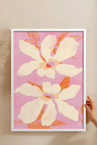 HOMEPACK Ahşap Çerçeveli Tablo Çerçeveli Poster Sanatsal Modern Duvar Dekoru BEK-8333