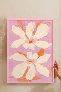 HOMEPACK Ahşap Çerçeveli Tablo Çerçeveli Poster Sanatsal Modern Duvar Dekoru BEK-8333