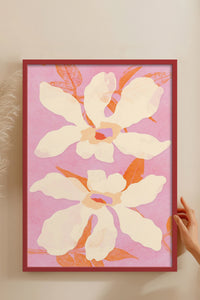 HOMEPACK Ahşap Çerçeveli Tablo Çerçeveli Poster Sanatsal Modern Duvar Dekoru BEK-8333