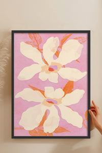 HOMEPACK Ahşap Çerçeveli Tablo Çerçeveli Poster Sanatsal Modern Duvar Dekoru BEK-8333