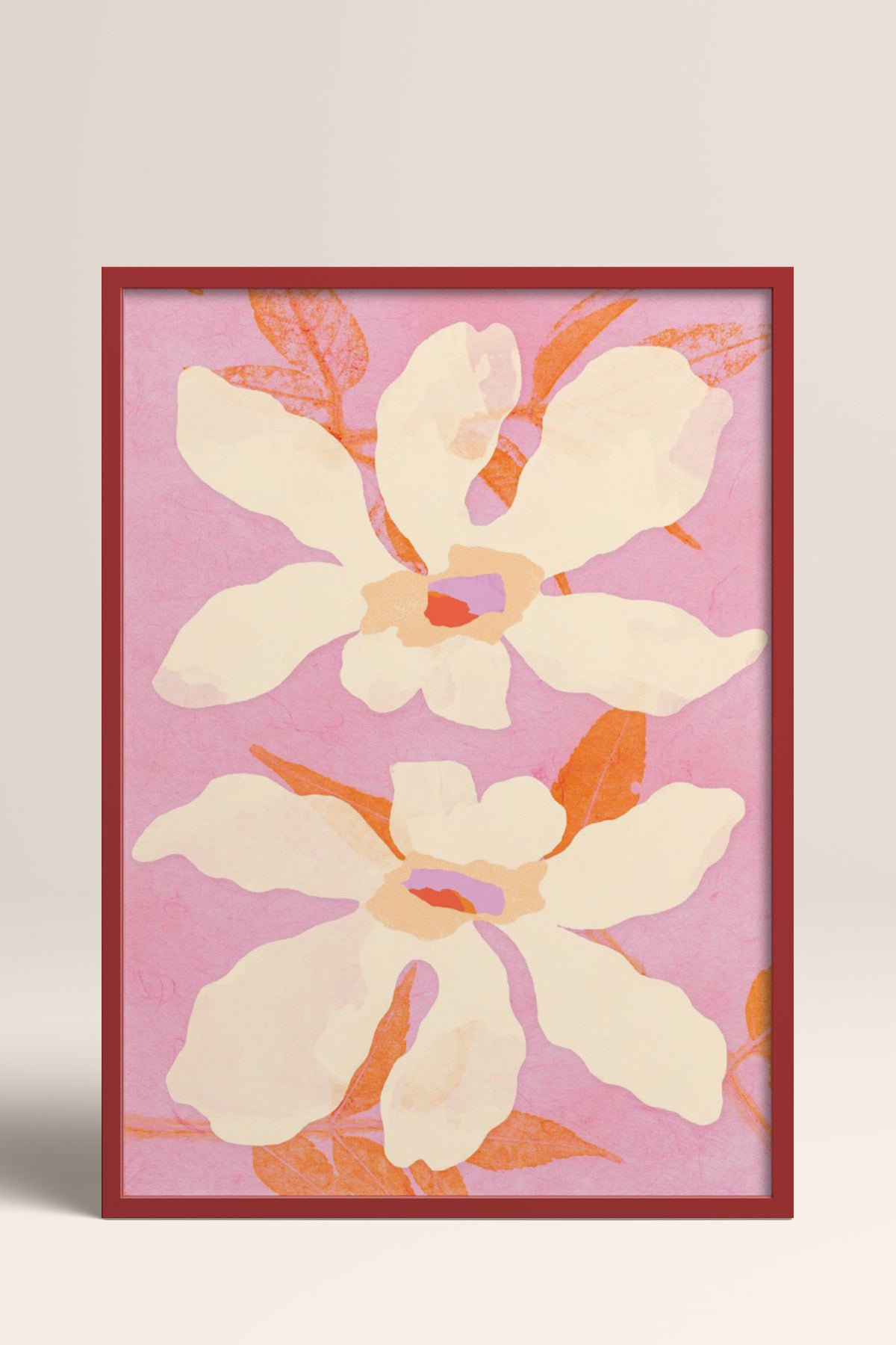 HOMEPACK Ahşap Çerçeveli Tablo Çerçeveli Poster Sanatsal Modern Duvar Dekoru BEK-8333