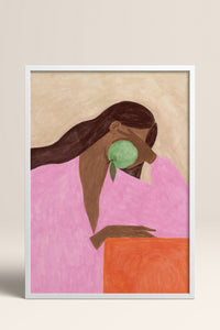 HOMEPACK Ahşap Çerçeveli Tablo Çerçeveli Poster Sanatsal Modern Duvar Dekoru BEK-8334